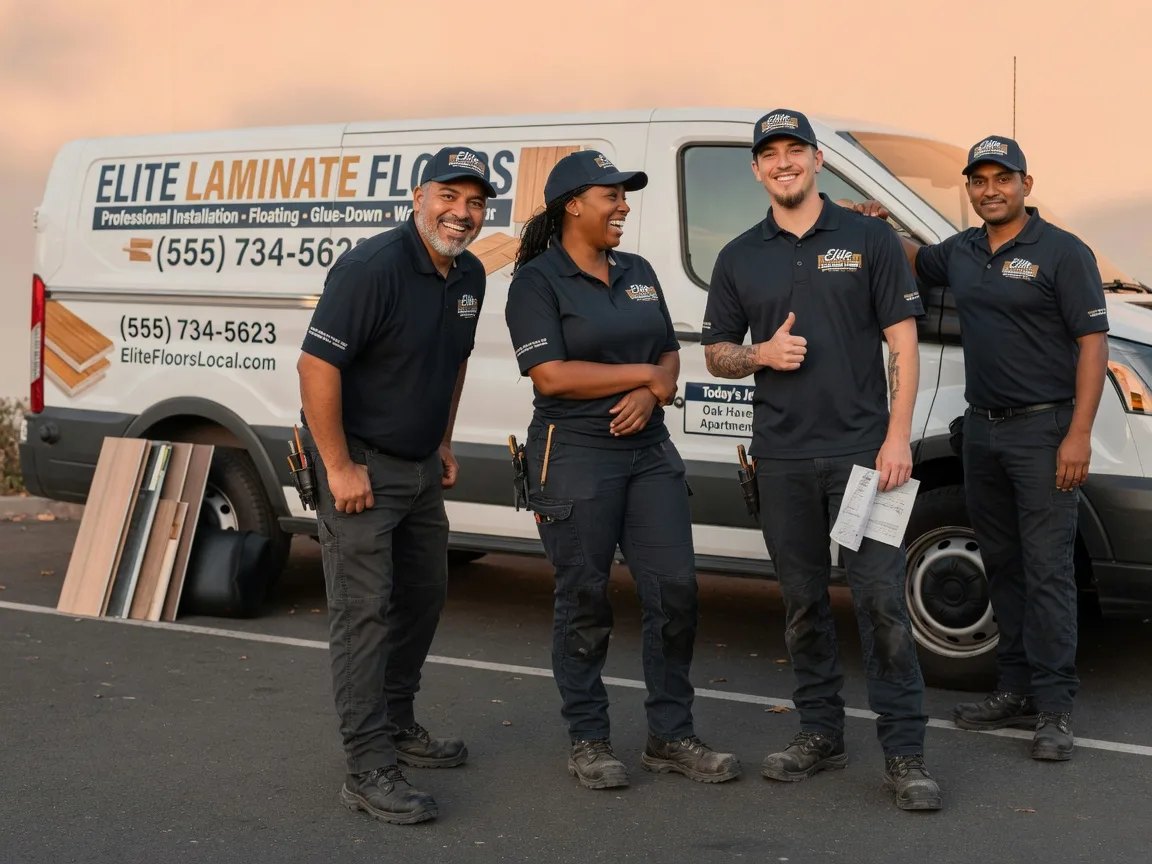 Laminate flooring installation company in Almond, WI